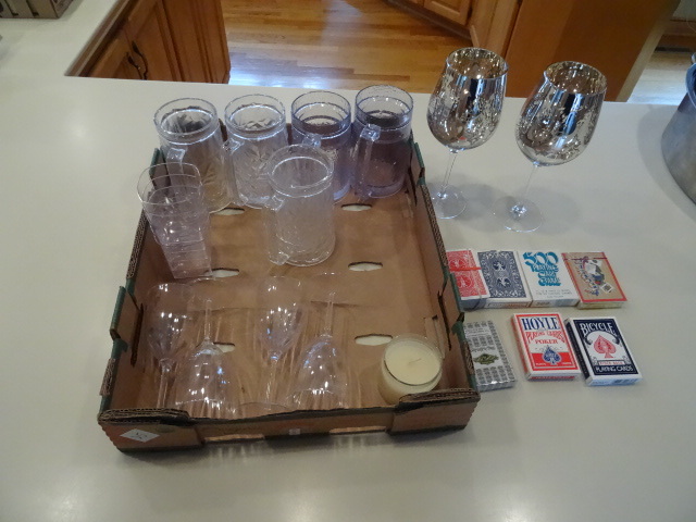 lot 35 image: Misc Plastic & Glass Glasses,
