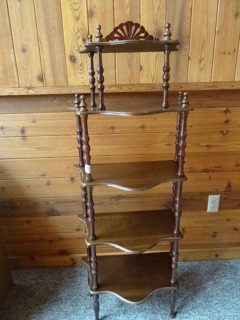 lot 65 image: Knick Knack Shelf 21 X 12 X 52