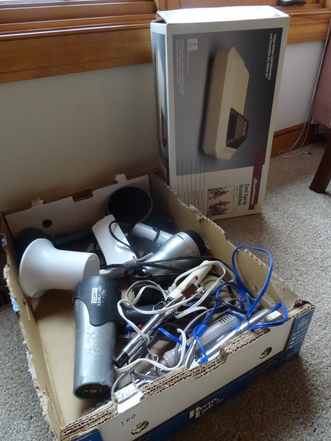 lot 100 image: Misc Hair Tools, Dryers, Irons