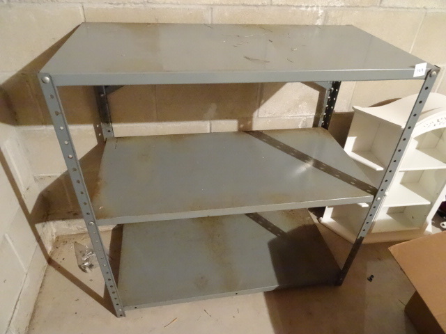lot 149 image: Metal Shelf 36 X 18 X 37