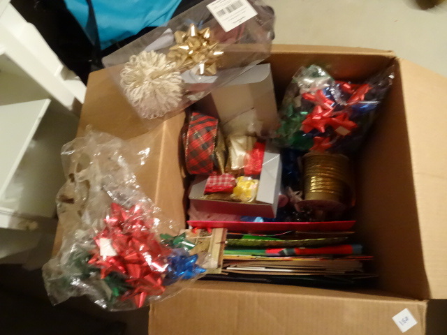 lot 150 image: Wrapping Paper, Ribbon, Bows, Bags