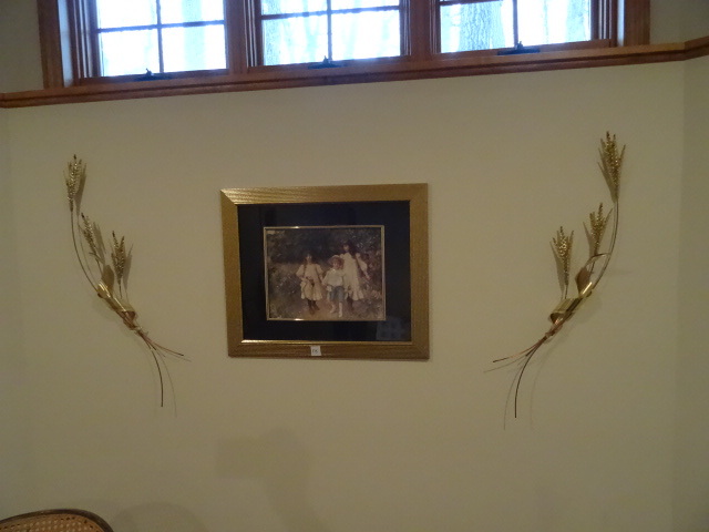 lot 175 image: Framed Art WBasket