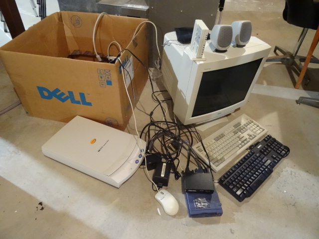 lot 207 image: Computer, Keyboards, Scanner