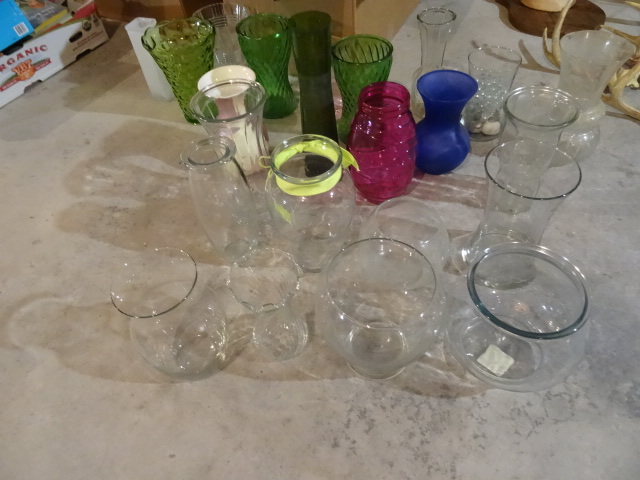lot 219 image: Large Lot Of Misc Vases