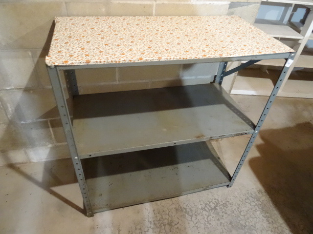lot 234 image: Metal Shelf 18 X 36 X 37