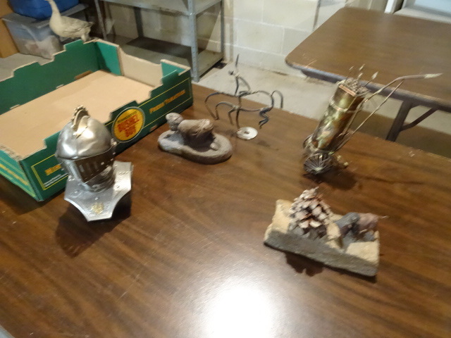 lot 240 image: Metal Art Sculptures And More