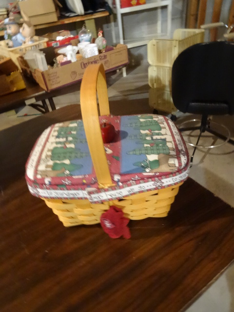 lot 243 image: Landberger Basket WFabric