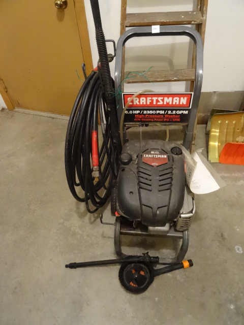 lot 299 image: Craftsman Power Washer 6hp