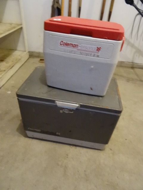 lot 269 image: 2 Coleman Coolers