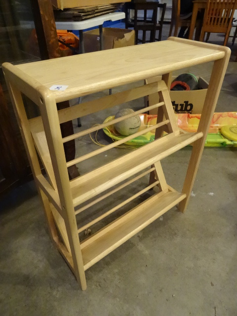lot 292 image: Wood Book Shelf