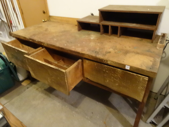 lot 310 image: Work Bench 72 X 30 X 36
