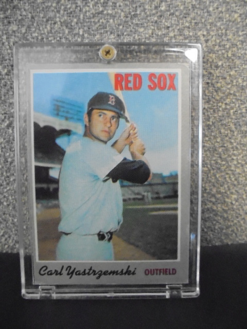 lot 29 image: 1970 Topps Yastrzemski Card and More
