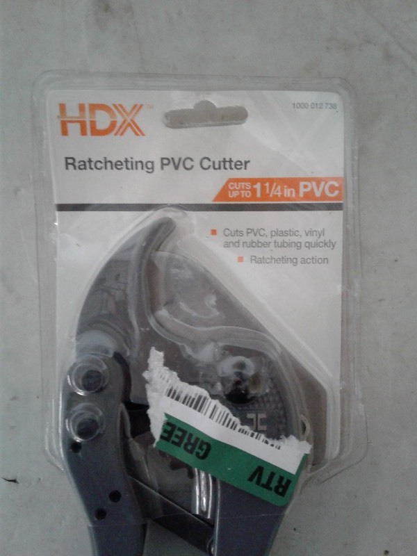 2 HDX PVC Cutters