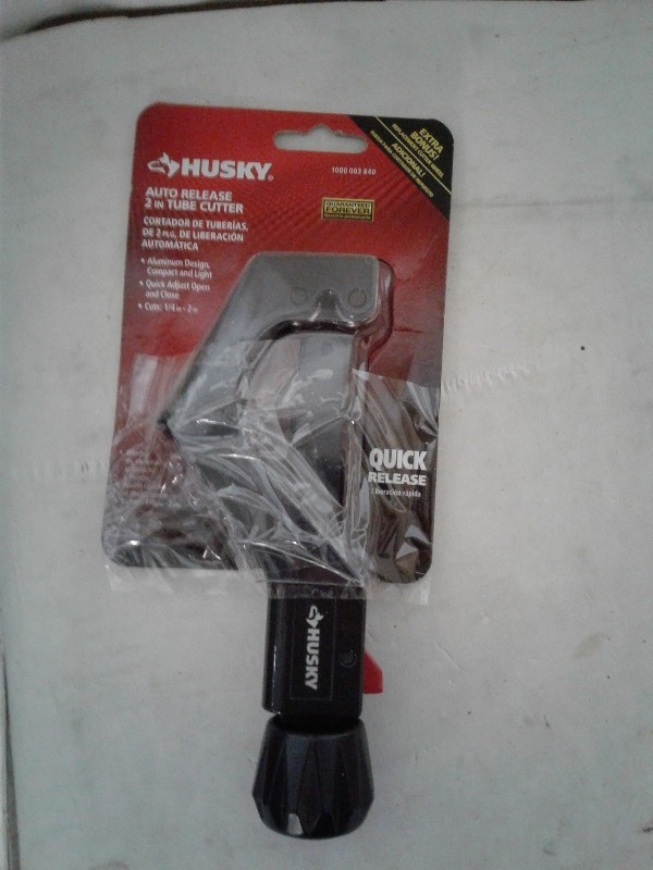 Husky 13 Saw Blade, Tube Cutter
