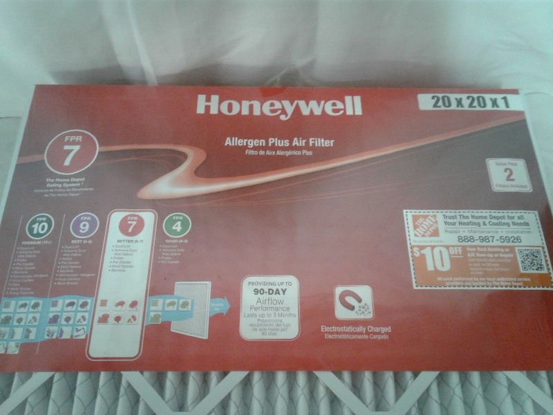5x Honeywell Ar Filter