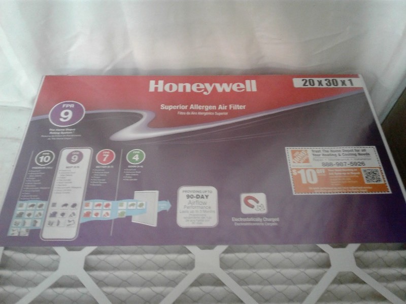 3 Honeywell Superior Allergen Air Filters