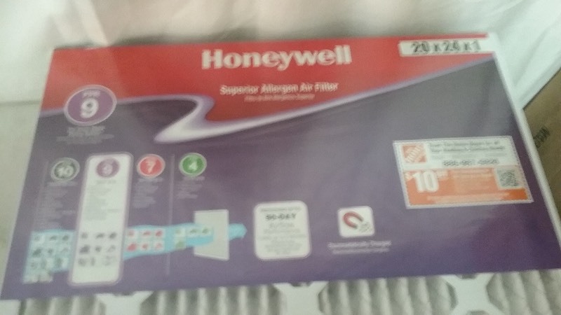 Honeywell Air Filter x4