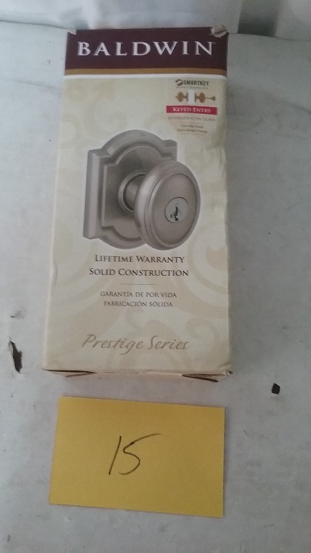 Baldwin Door Knob, Smart Series