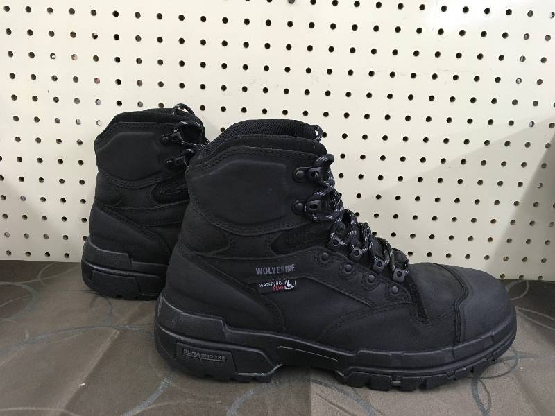 lot 47 image: WOLVERINE MN LEGEND DURA SHOCK Black 12, MSRP $191.99