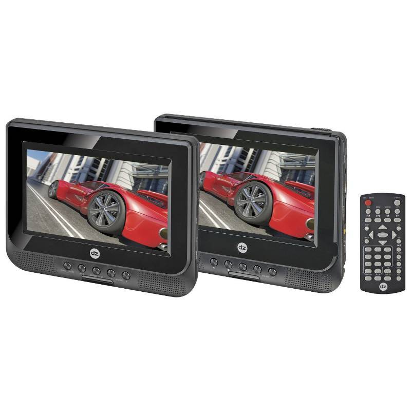 lot 20 image: Port Dual Screen 7DVD, Remote, MSRP $134.99