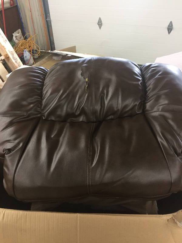 lot 1 image: Dylan Recliner Espresso, MSRP $499.99