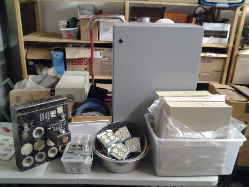 Large Lot Of Electrical Related
