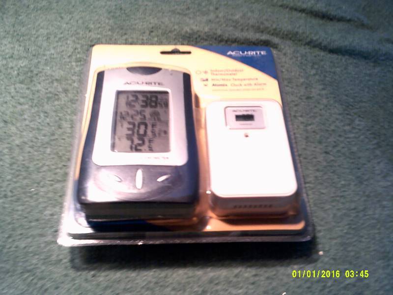 WIRELESS WEATHER THERMOMETER