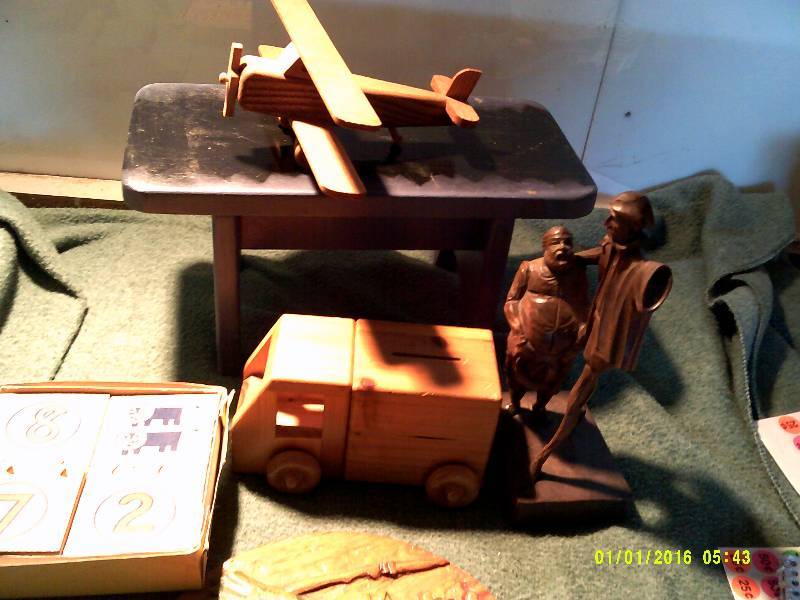 HAND CRAFTED WOODEN ITEMS