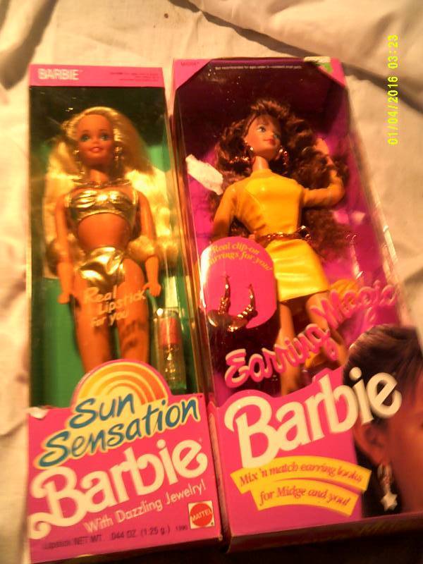 2 COLLECTIBLE BARBIES