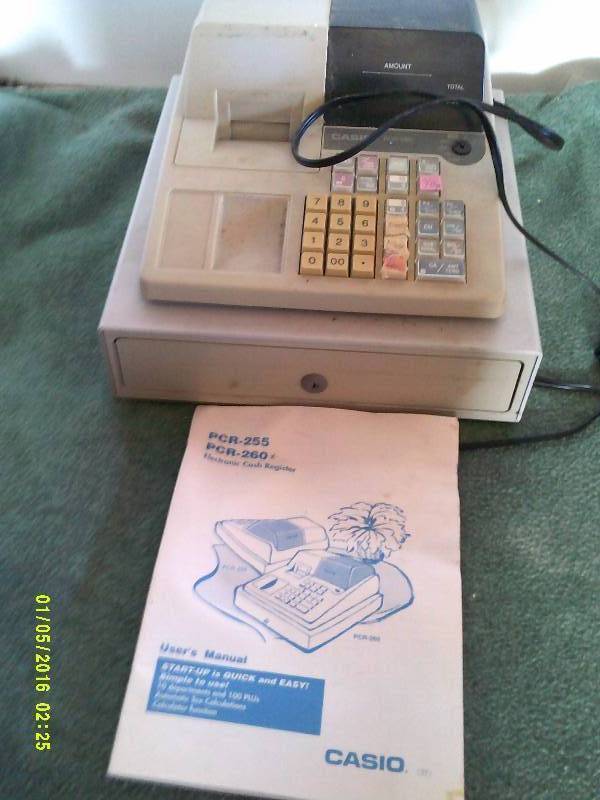 CASIO CASH REGISTER