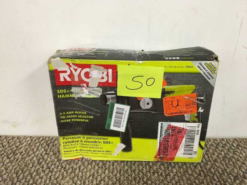 lot 50 image: Ryobi SDS Rotary Hammer Drill