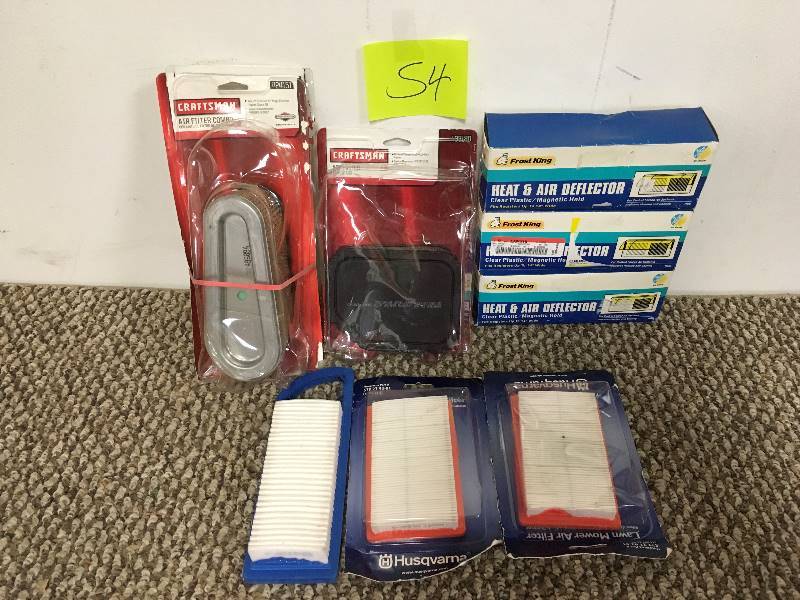 lot 54 image: Misc Small Engine Air Filters - Lot of 8