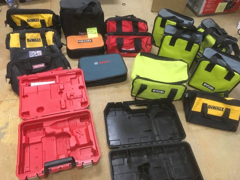 lot 67 image: Various Tool Bags - Empty