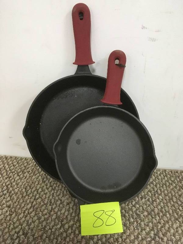 lot 88 image: USED - CAST IRON Cookware