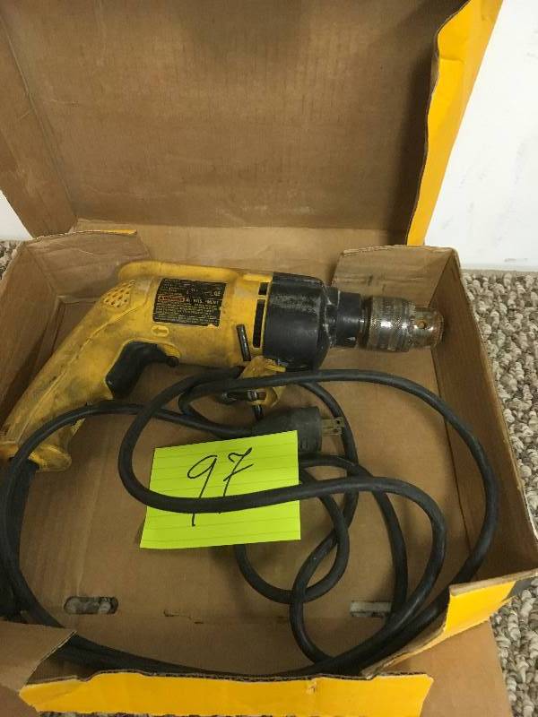 lot 97 image: DeWalt DW511 12 Corded Hammer Drill