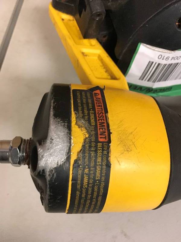 lot 14 image: DeWalt Pneumatic Coil Roofing Nailer