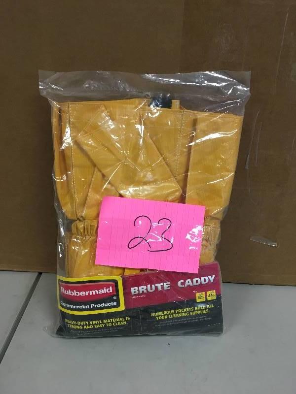 lot 23 image: RubberMaid Brute Caddy New