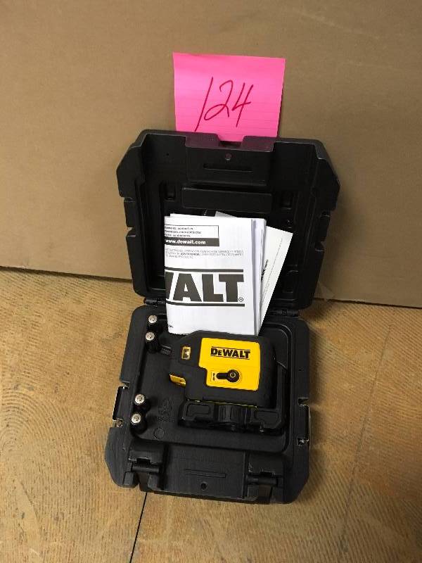 lot 124 image: DeWalt 5-Beam Laser Pointer