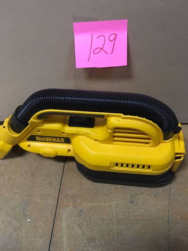 lot 129 image: USED - DeWalt 20-Volt MAX Lithium-Ion 12 Gal. WetDry Portable Vacuum