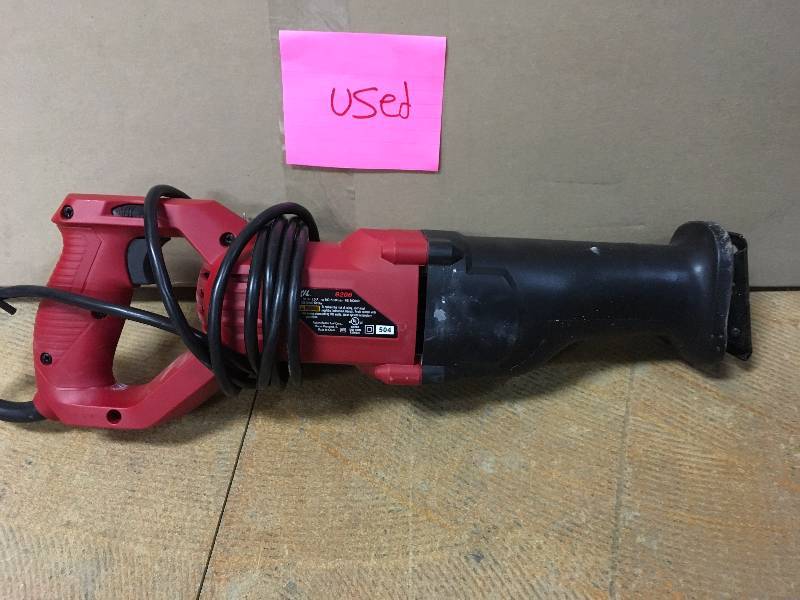 lot 134 image: USED - Skil 9206-02 7.5 Amp Reciprocating Saw