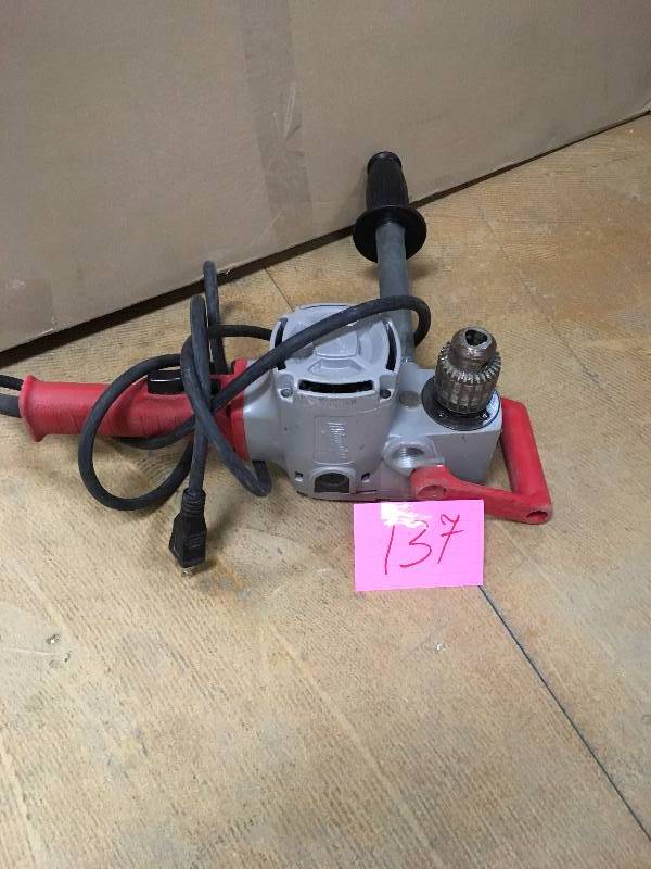 lot 137 image: USED - Milwaukee Hole Hawg 12 Drill