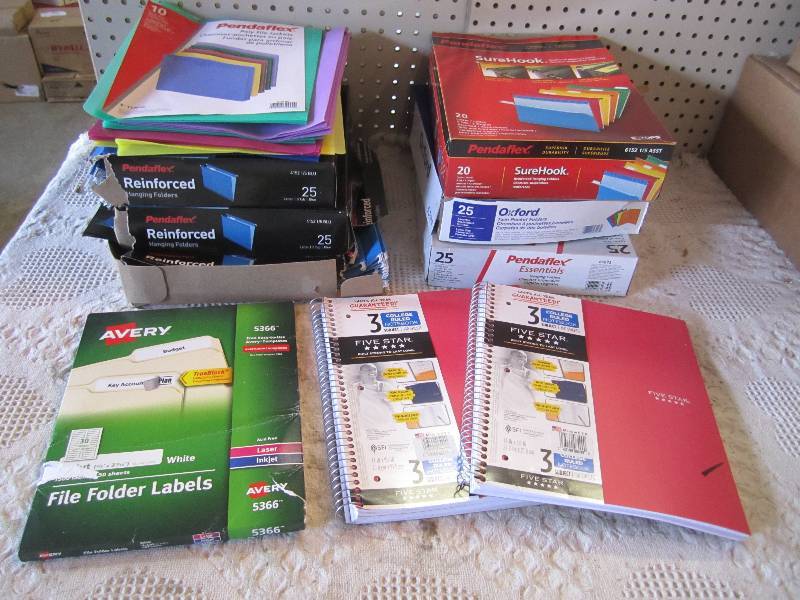 lot 13 image: Mixed Lot of Hanging Folders Pocket...