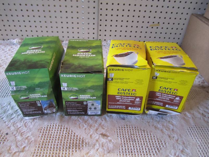 lot 15 image: 4 Boxes of Keurig K-Cup Pods Box da...