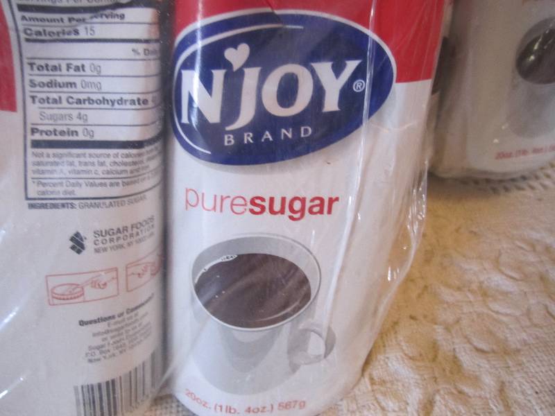 lot 30 image: Lot of 5 - 3 packs NJoy Pure Sugar...