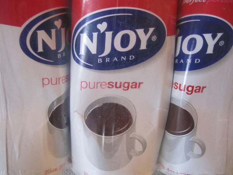 lot 31 image: Lot of 5 - 3 packs NJoy Pure Sugar...