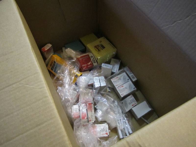 lot 38 image: Mixed Lot of Office Items Paper Cl...