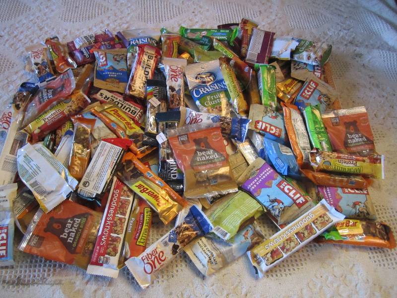 lot 74 image: Large Lot of Misc Granola and Power...