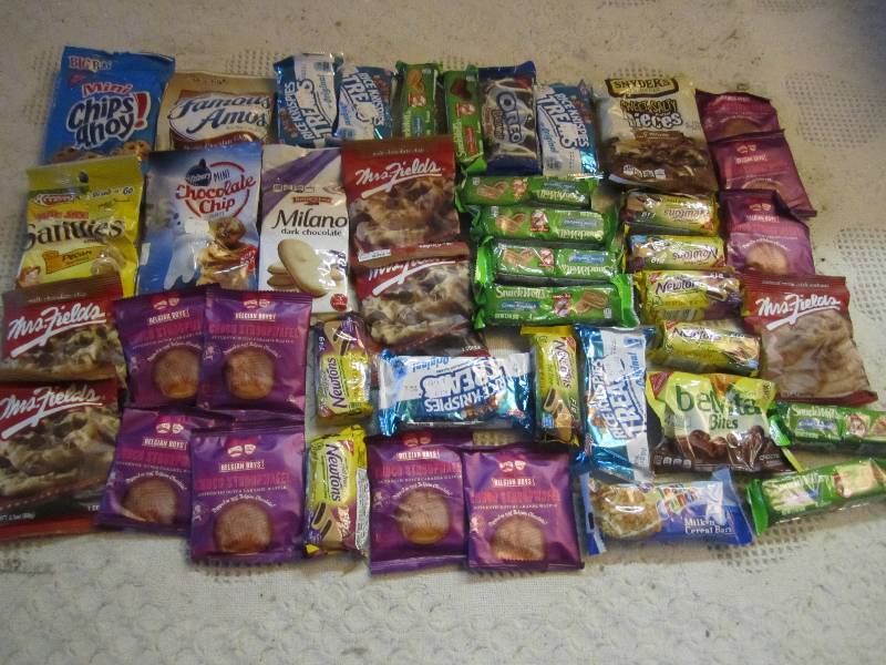 lot 82 image: Large Lot of Misc Snack Cookies and...