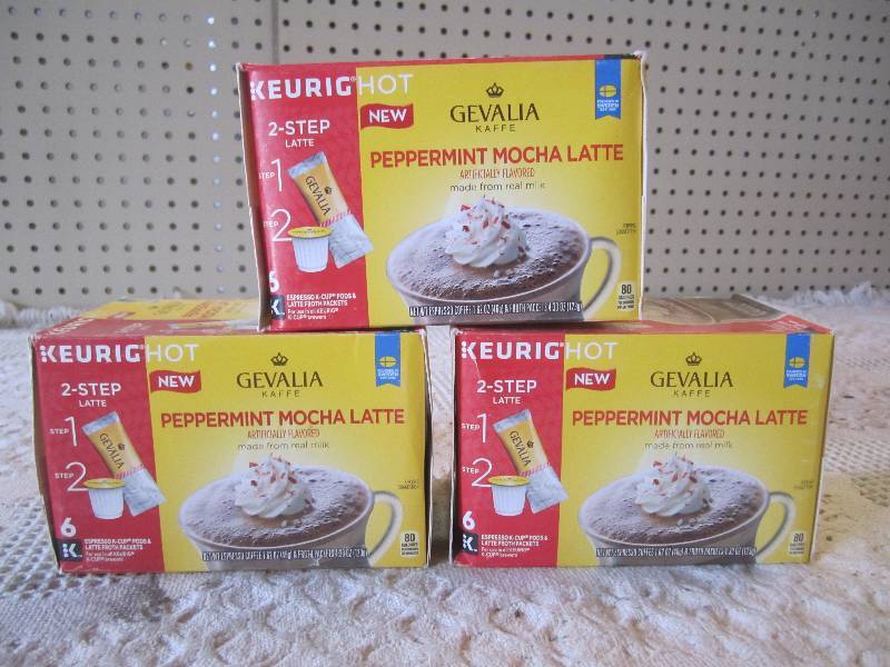 lot 99 image: Lot of 3 Boxes Keurig K-Cup Pods 6 ...