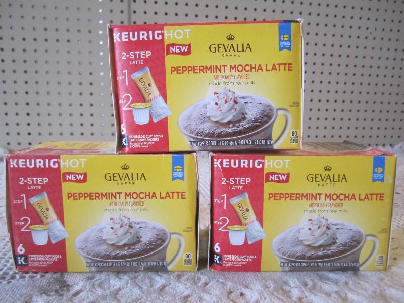 lot 101 image: Lot of 3 Boxes Keurig K-Cup Pods 6 ...